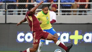 Brasil Terkunci Imbang 1-1 Melawan Venezuela